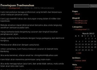 PEMBUNUH BAYARAN ONLINE