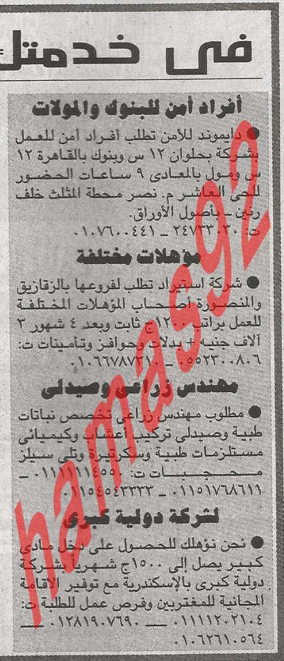 وظائف خالية من جريدة المساء المصرية اليوم السبت 23/2/2013 %D8%A7%D9%84%D9%85%D8%B3%D8%A7%D8%A1+2