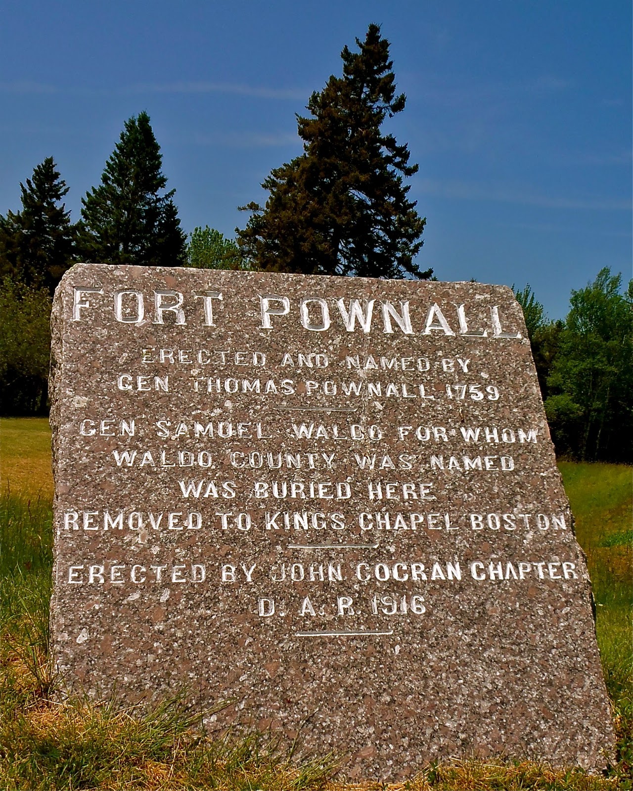 The Maine Outdoorsman Fort Point State Park Photo Tour