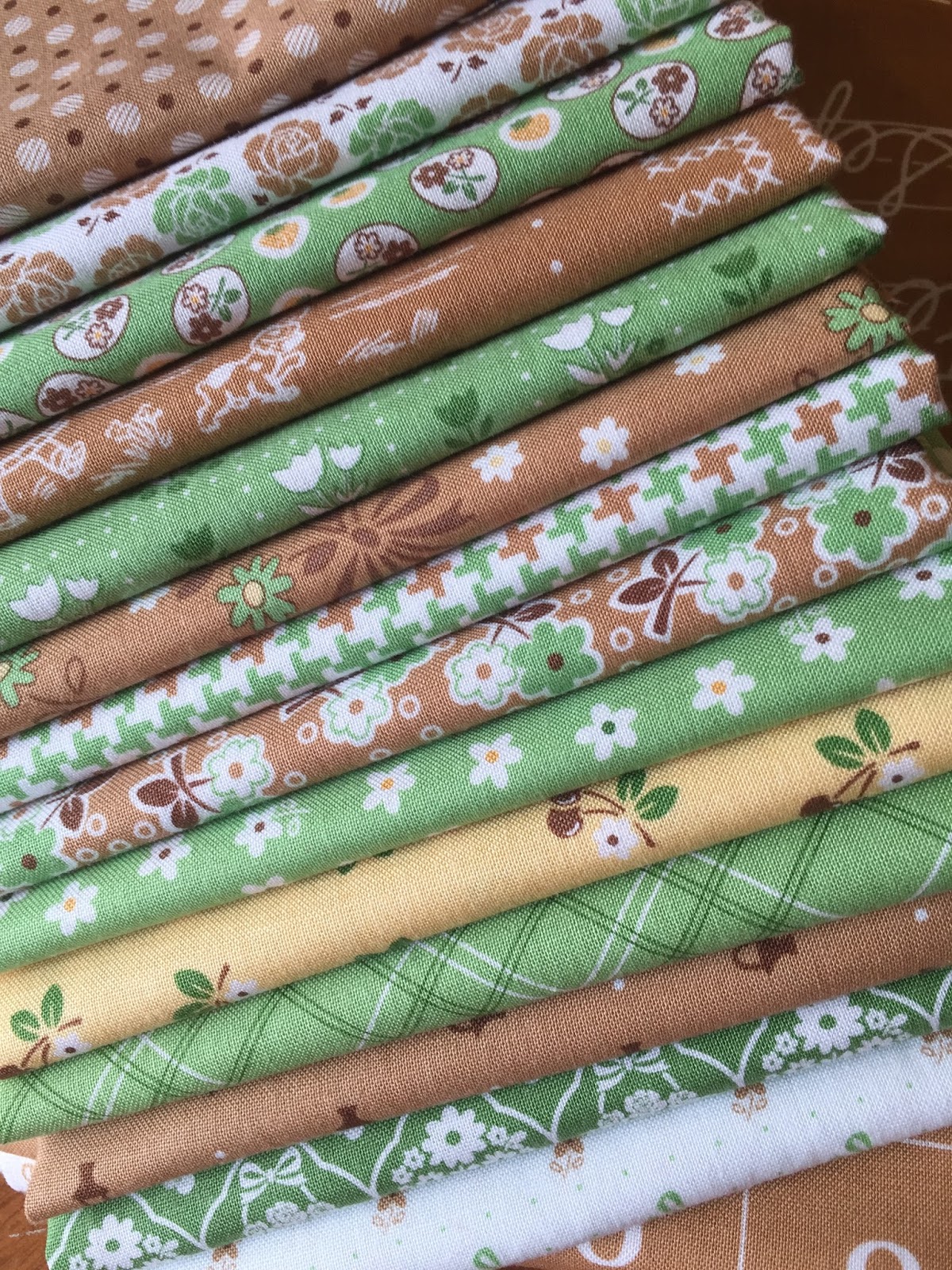 Bee In My Calico Days Fabric is Here and Getting Ready for the BLOOM Sew Along!!!