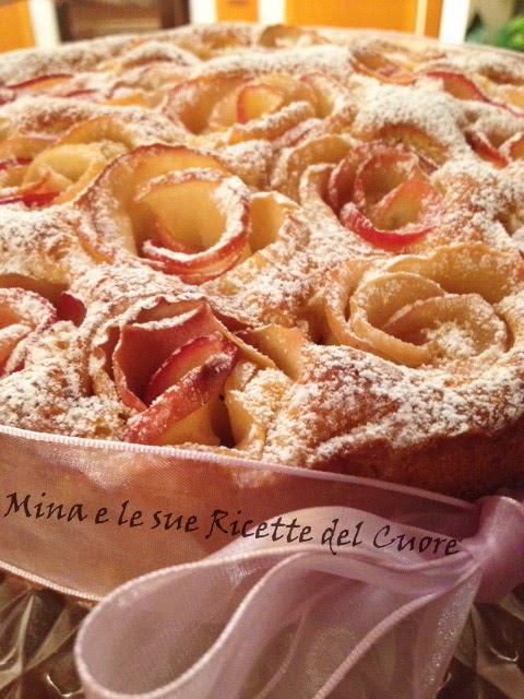 Torta Di Mele Di Rose