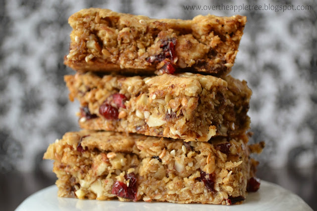 Make your own granola bars by Over the Apple Tree