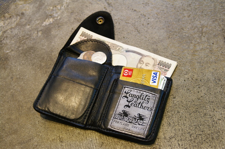 Langlitz Leathers ラングリッツダイヤステッチソフトウォレット | www