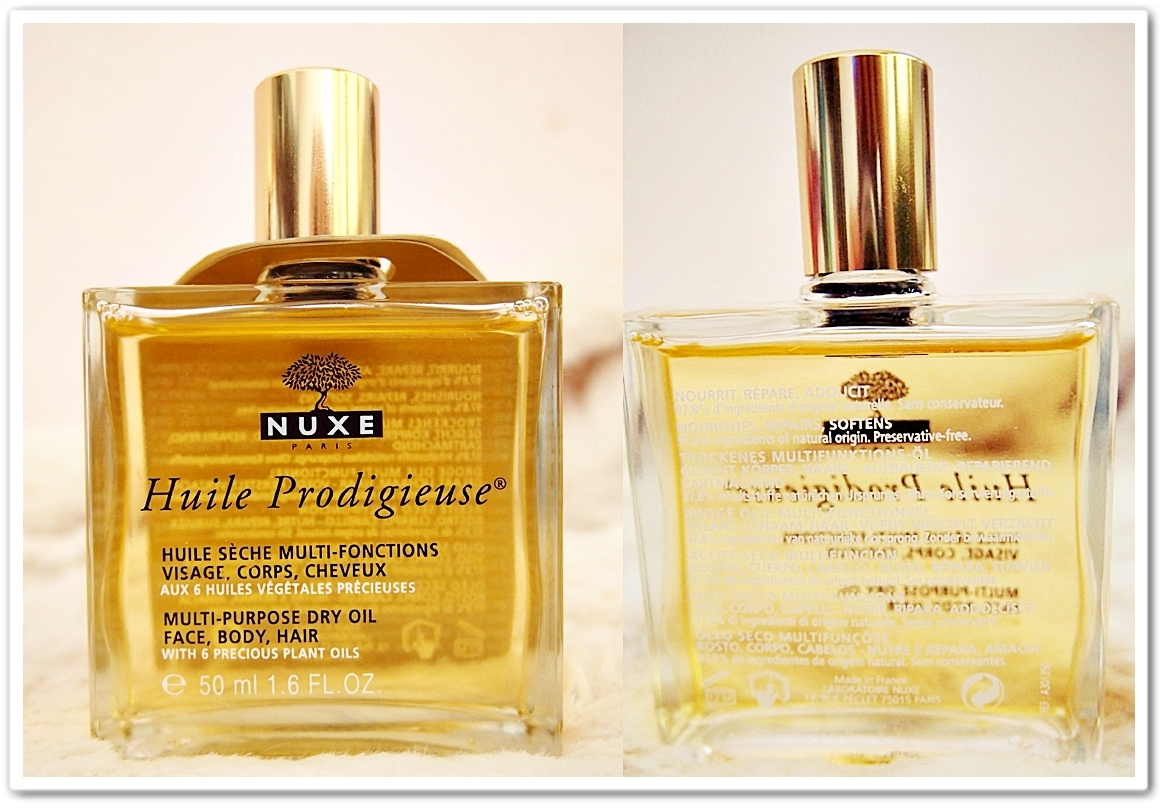 Journey on Beauty Review on Nuxe Huile Prodigieuse MultiPurpose Dry Oil