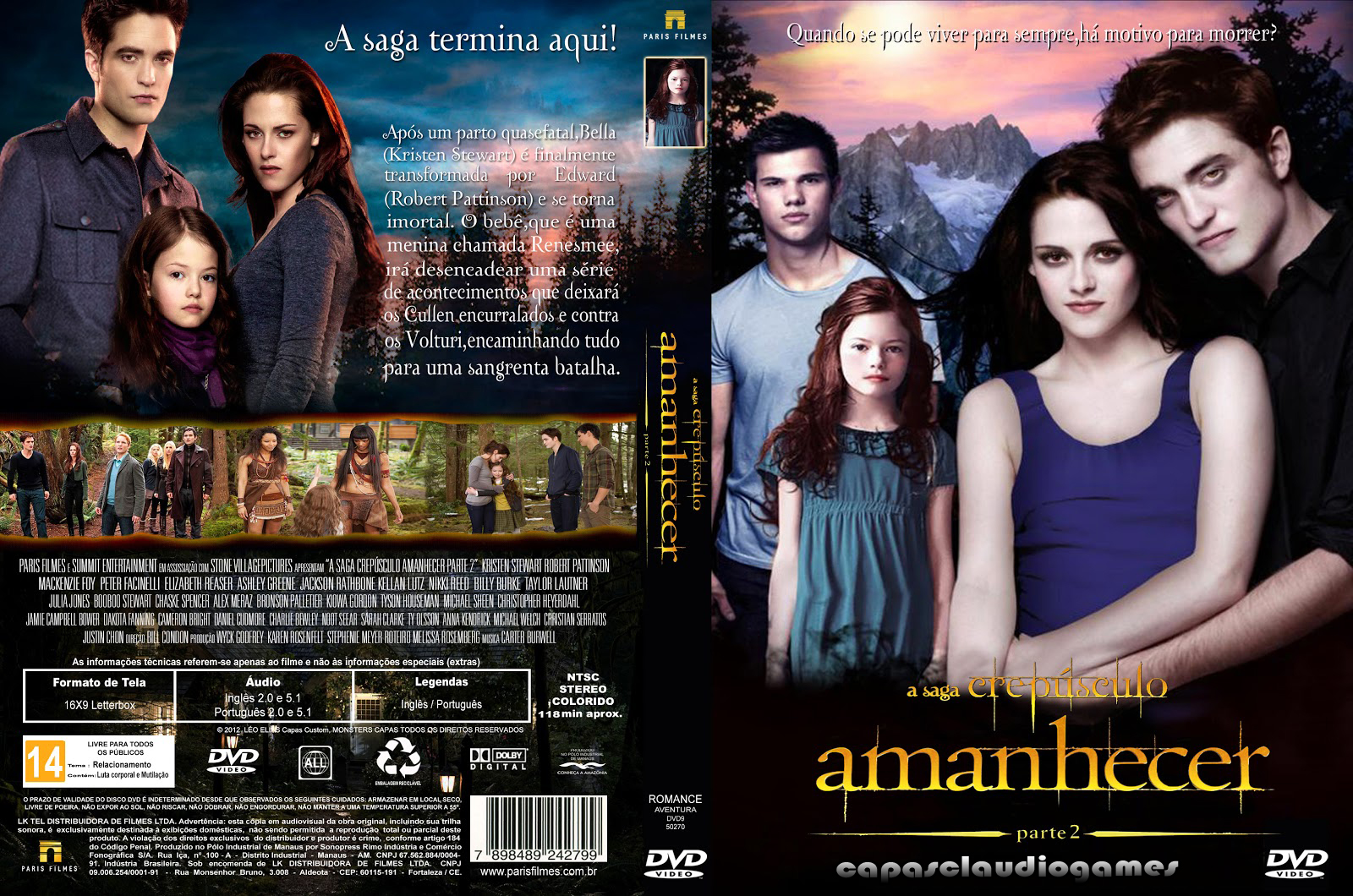 A Saga Crepsculo: Amanhecer - Parte 2