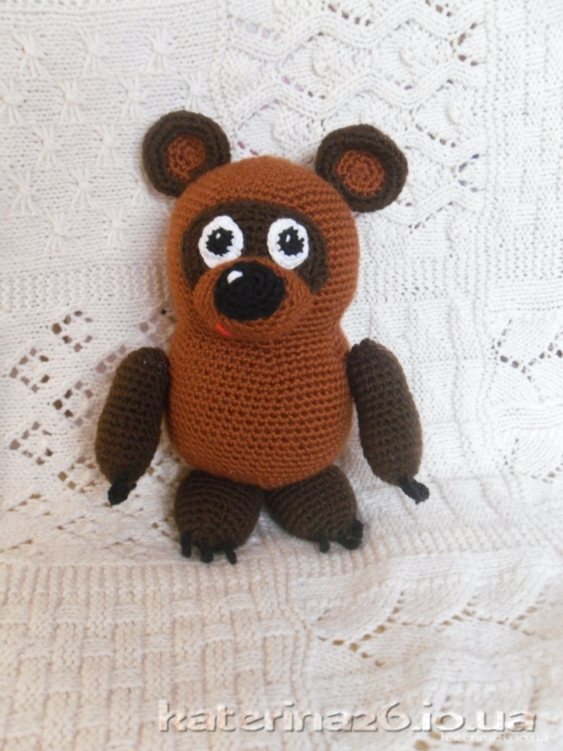 винни пух схема крючком
