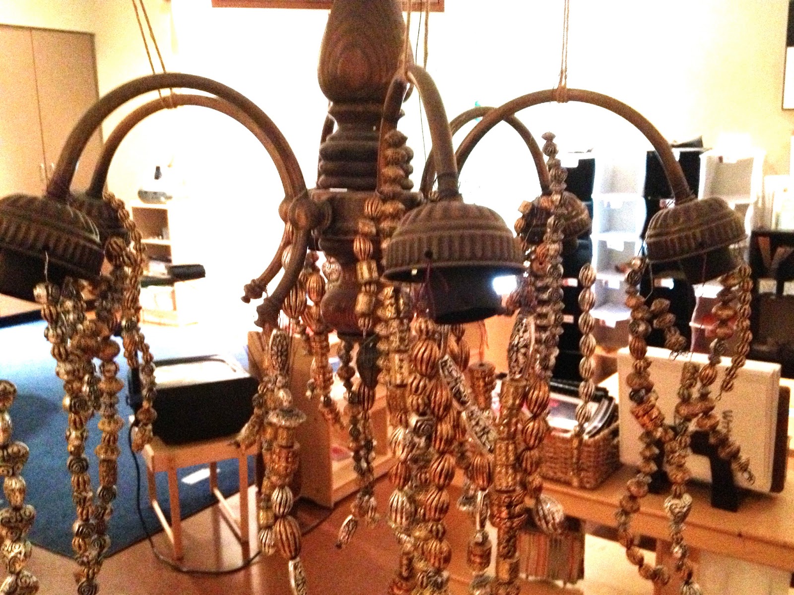 Reggio Inspired Hanging Art Fairy Dust Teaching