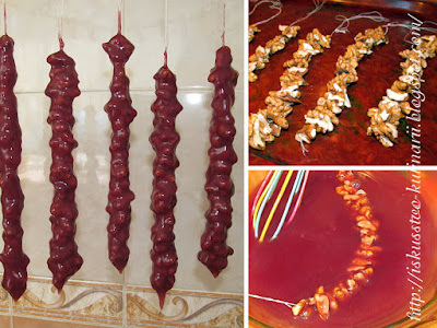 Чурчхела - традиционное грузинское лакомство