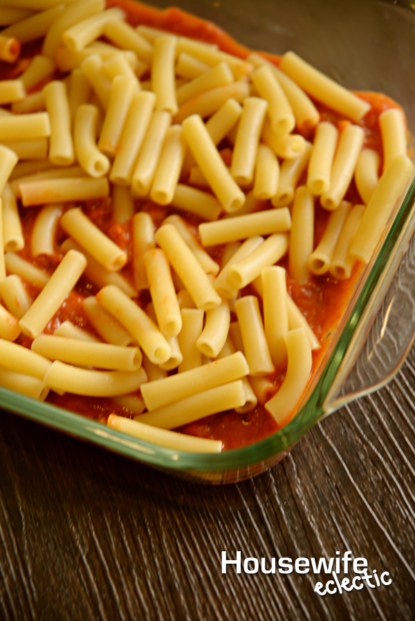 Pepperoni Lasagna Housewife Eclectic