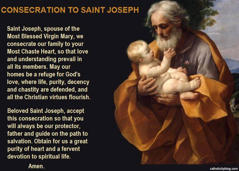 First Wednesday Devotion to St. Joseph Mother of God