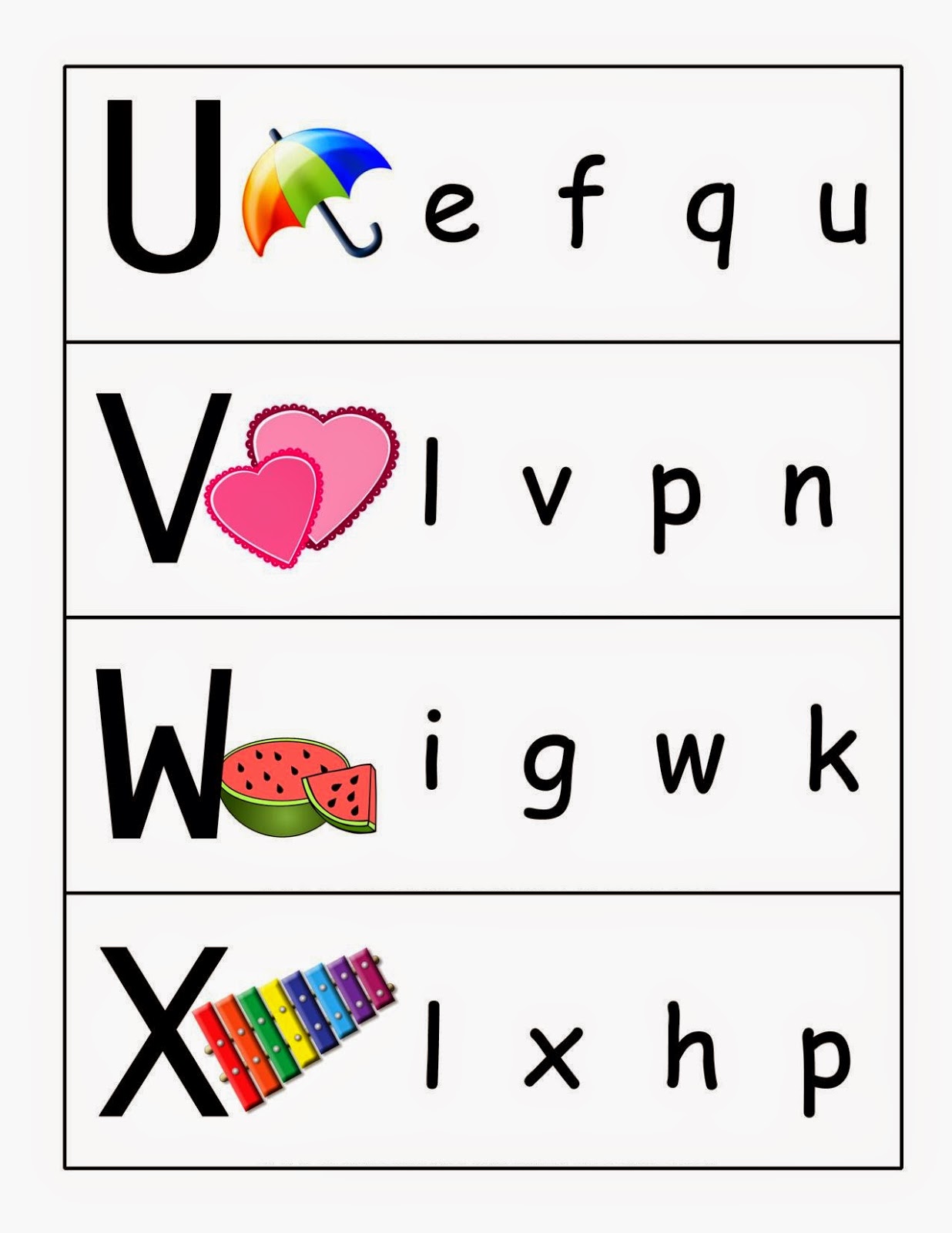 UpperLowerMatchuppage006.jpg (1236×1600) Alphabet