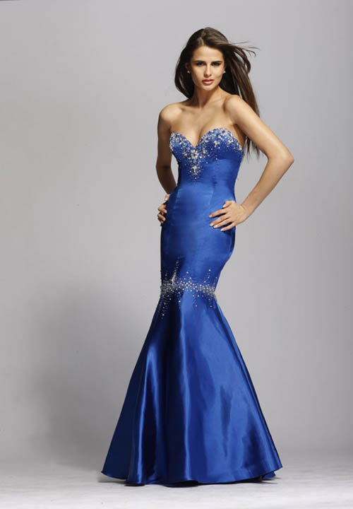 Blue Dresses Prom