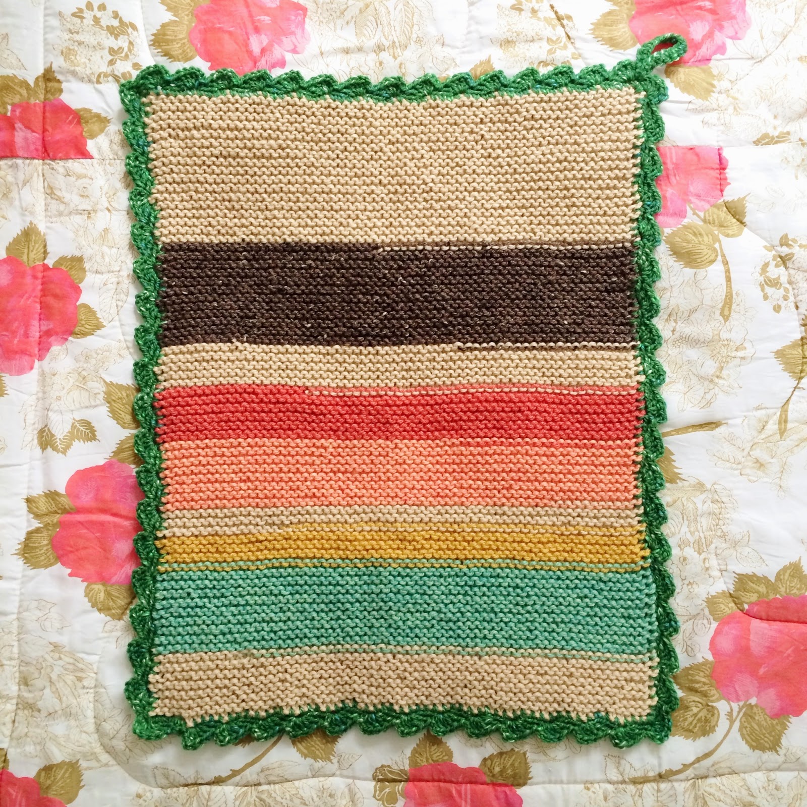 dottie angel a 'little knits for small beings' charity blankie...
