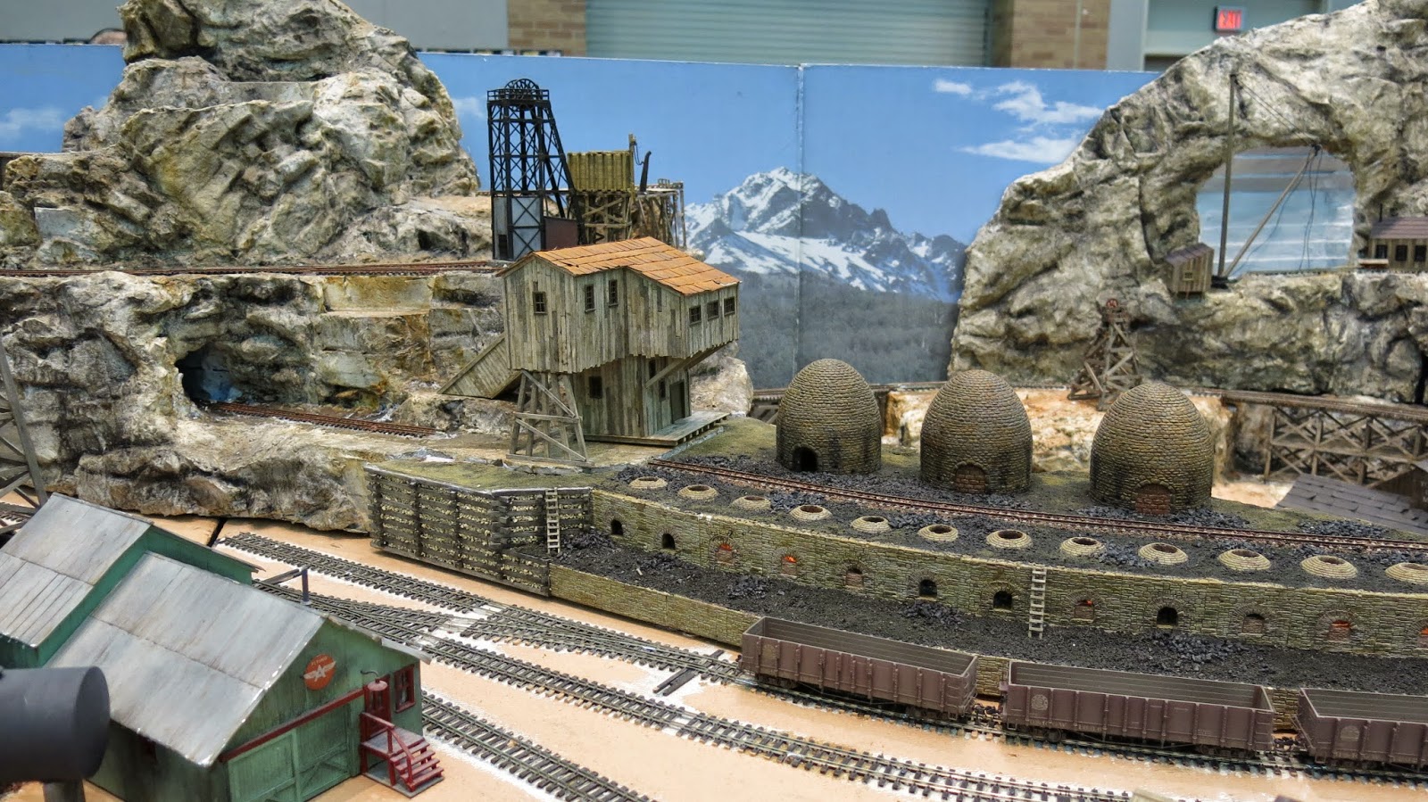 Geared Steam Dallas Area Train Show Jan 2015