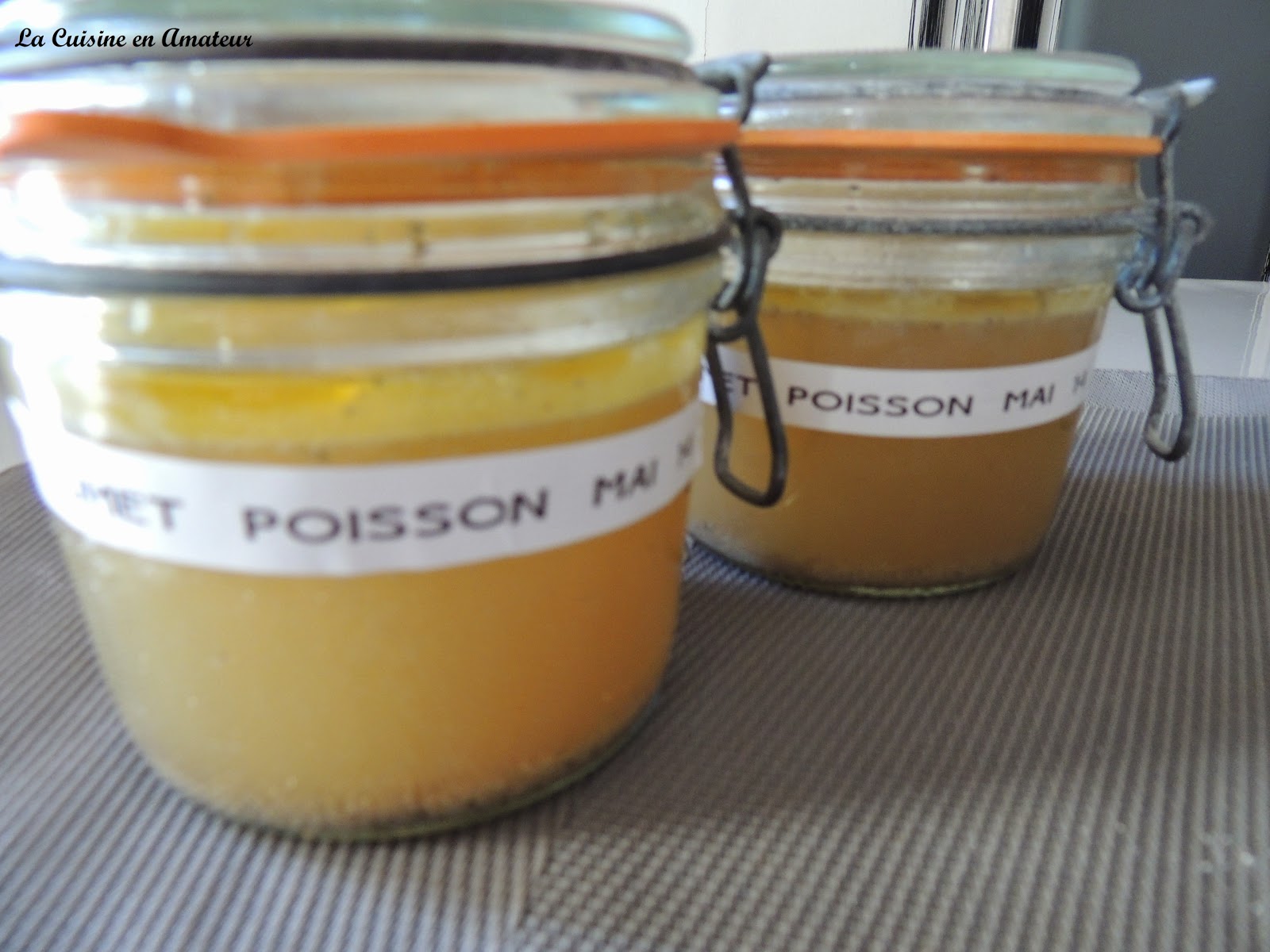 La cuisine en amateur de Maryline Fumet de poisson