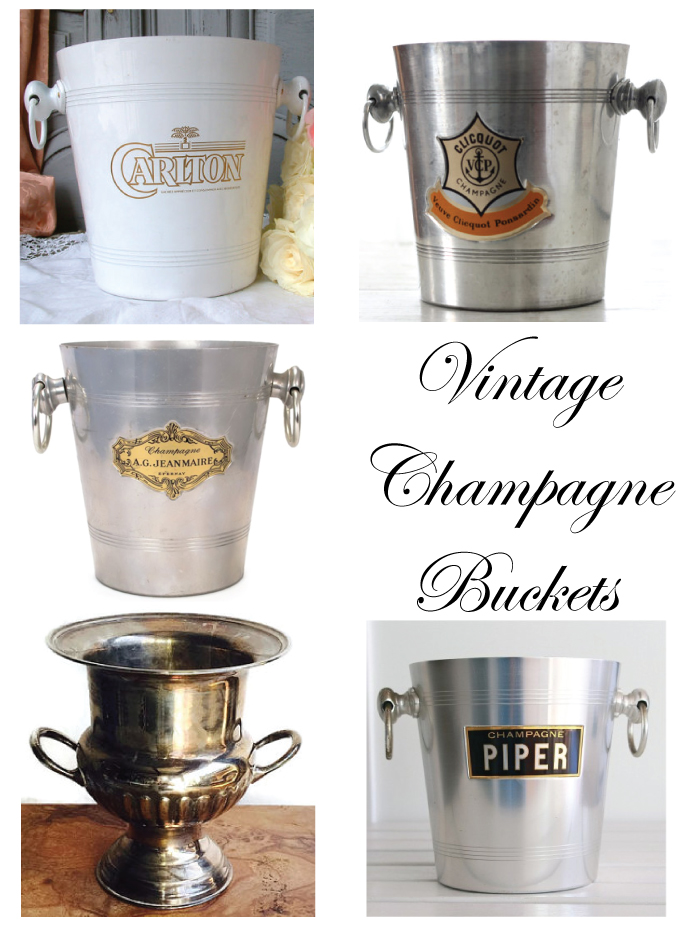 Vintage Champagne Buckets Charisa Darling