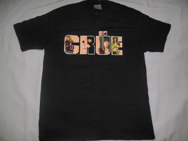 Motley Crue Tour Shirts 2012