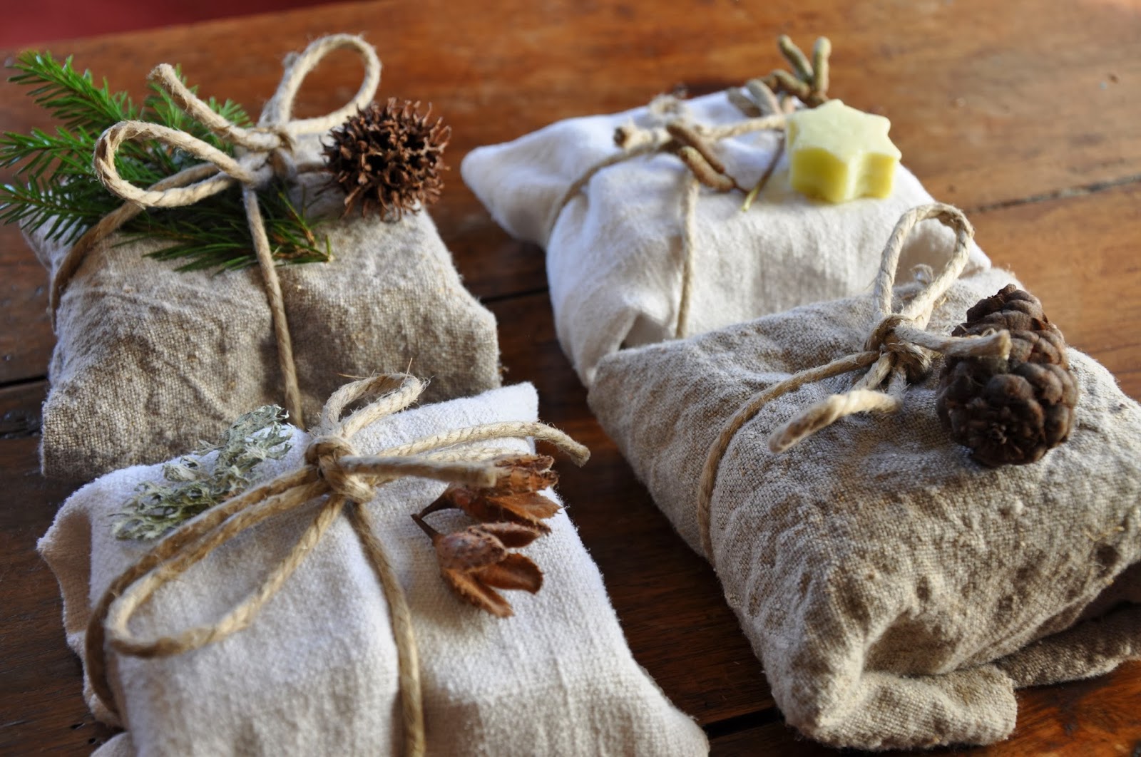 lili & folks DIY 5 min handmade gift 1 linen seed neck pillow