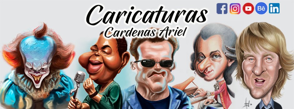 CARICATURAS - ILUSTRACIONES -  DISEÑO GRAFICO Y WEB