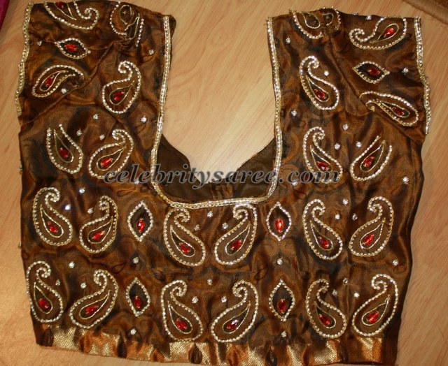 Embroidery and Mirror Work Blouses