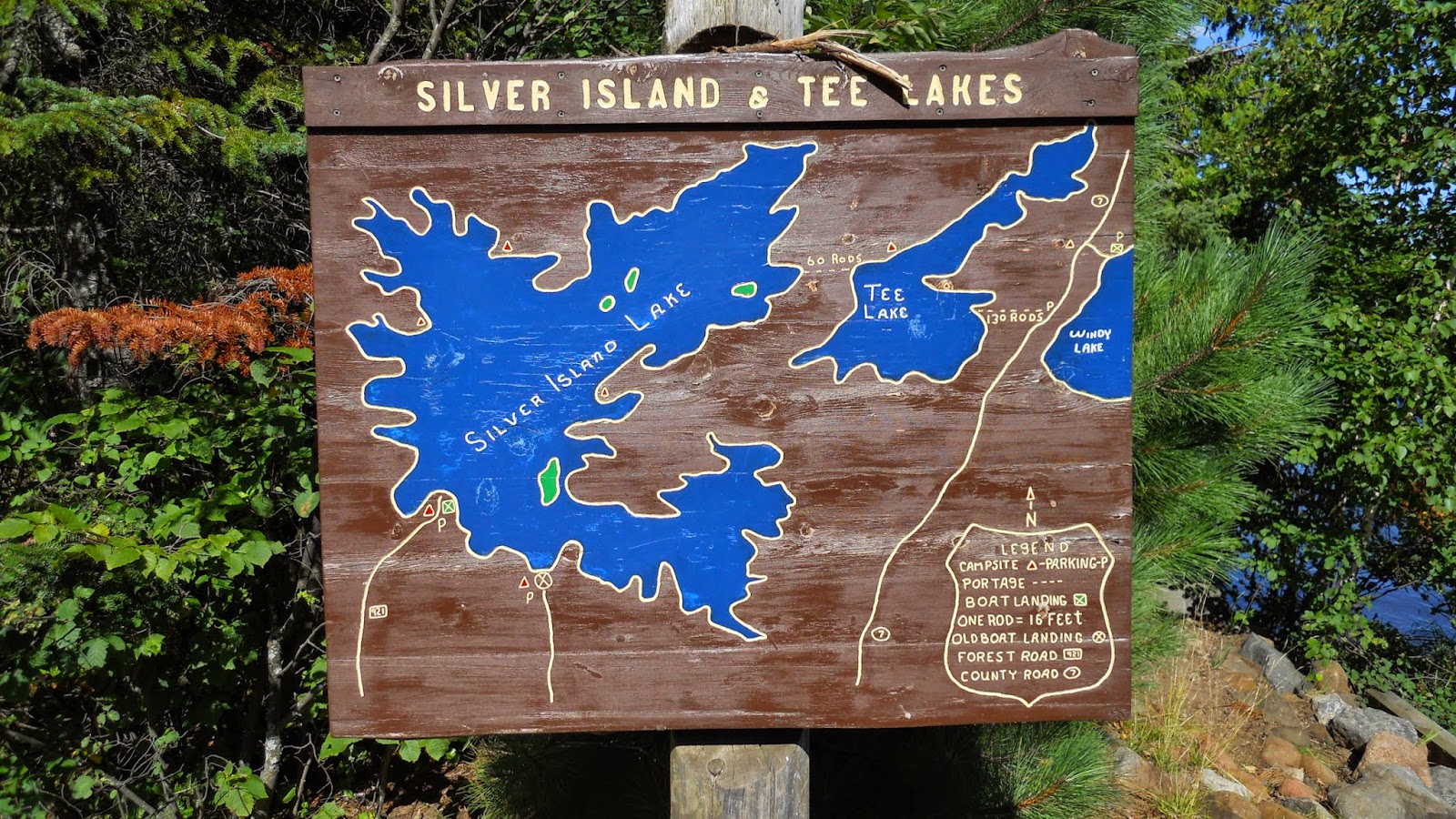 National Forest Camper Silver Island Lake Campground