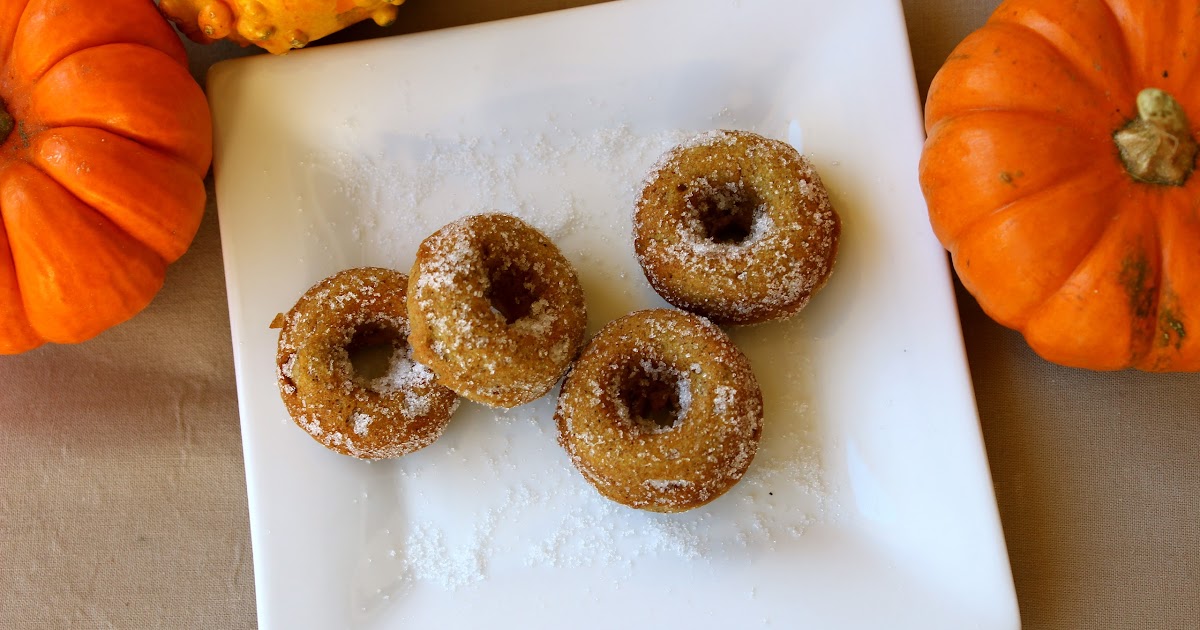 360FamilyNutrition Baked Pumpkin Mini Donuts