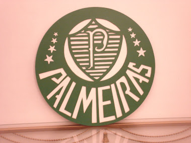 Escudo de Times (em destaque Palmeiras)