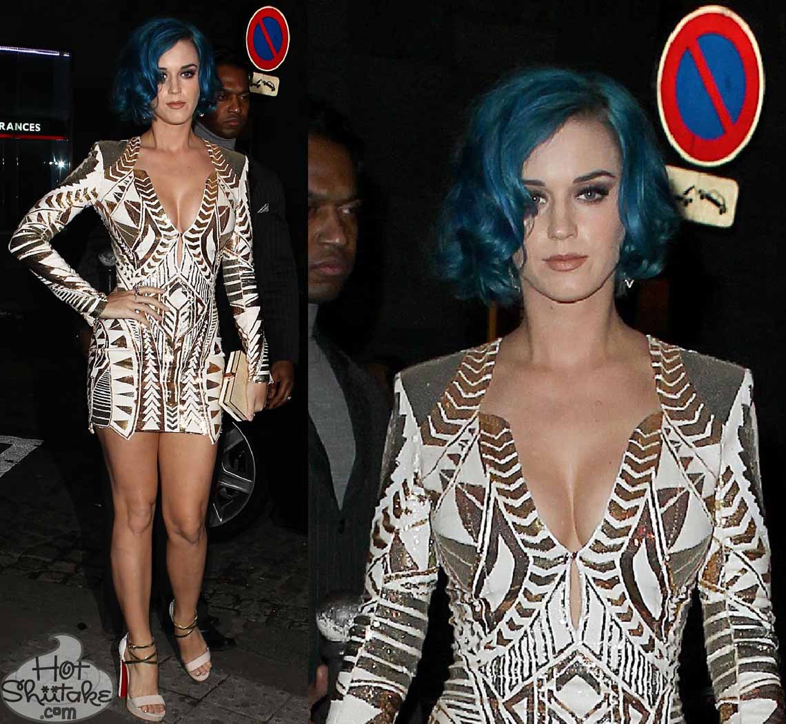 Katy Perry Blue Hair