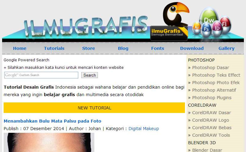 Situs Tutorial Desain Grafis | 7 situs belajar online gratis terbaik di indonesia Situs Tutorial Desain Grafis | 7 situs belajar online gratis terbaik di indonesia