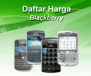 Harga Blackberry Terbaru November 2012