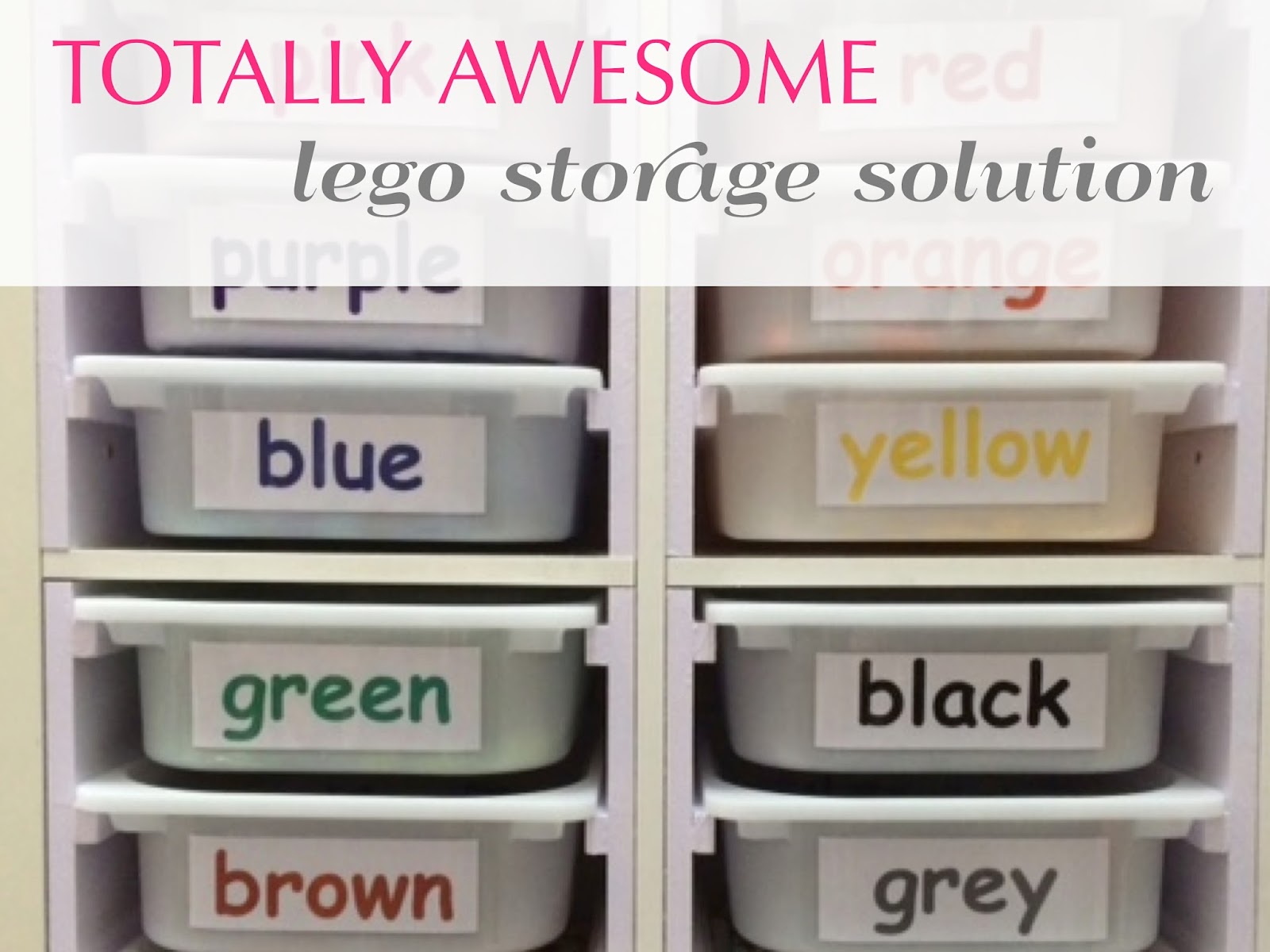 The Best LEGO Storage Solution I've Found