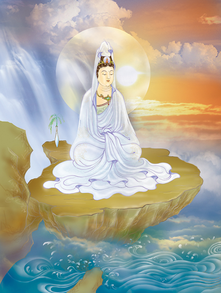 Las Treinta y Tres Manifestaciones de Kuan Yin VI Manifestación de