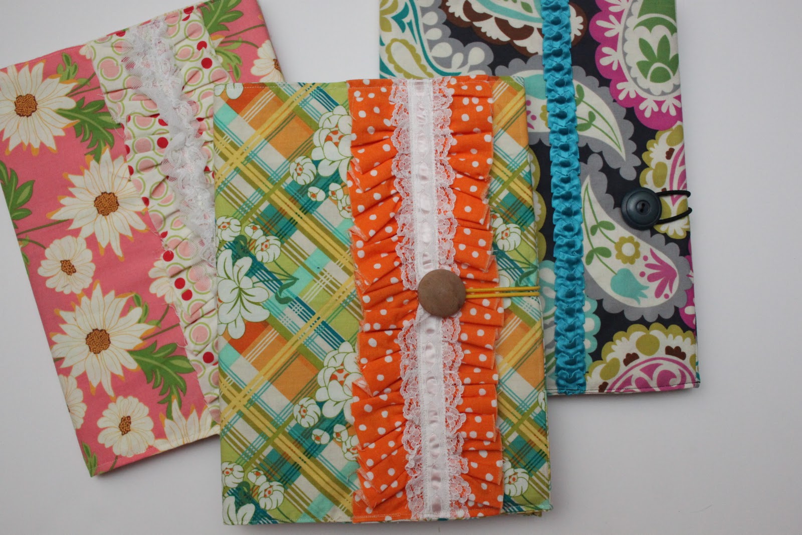 Fabric Composition Notebook Cover {Tutorial} Smashed Peas & Carrots