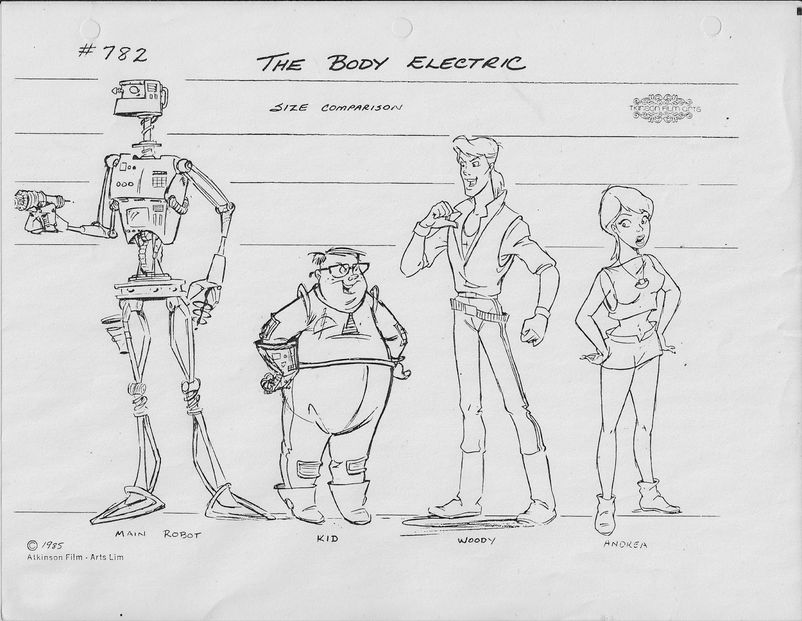 Chris Sobieniak's Comics & Stories The Body Electric (Atkinson Film