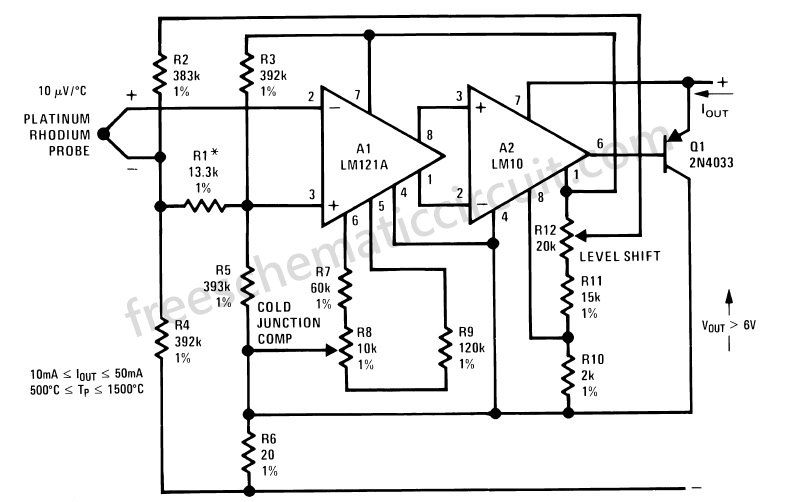 World of Circuit Network Transmitter Precision Thermocouple Amplifier