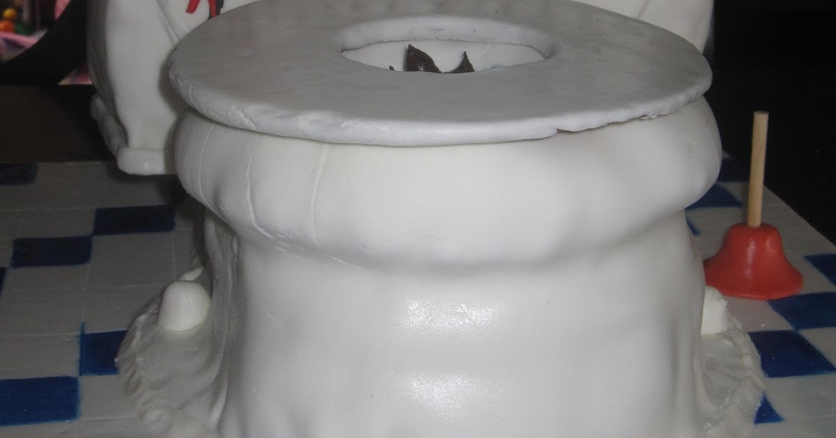 Heather's Cake Cake Toilet Bowl Cake