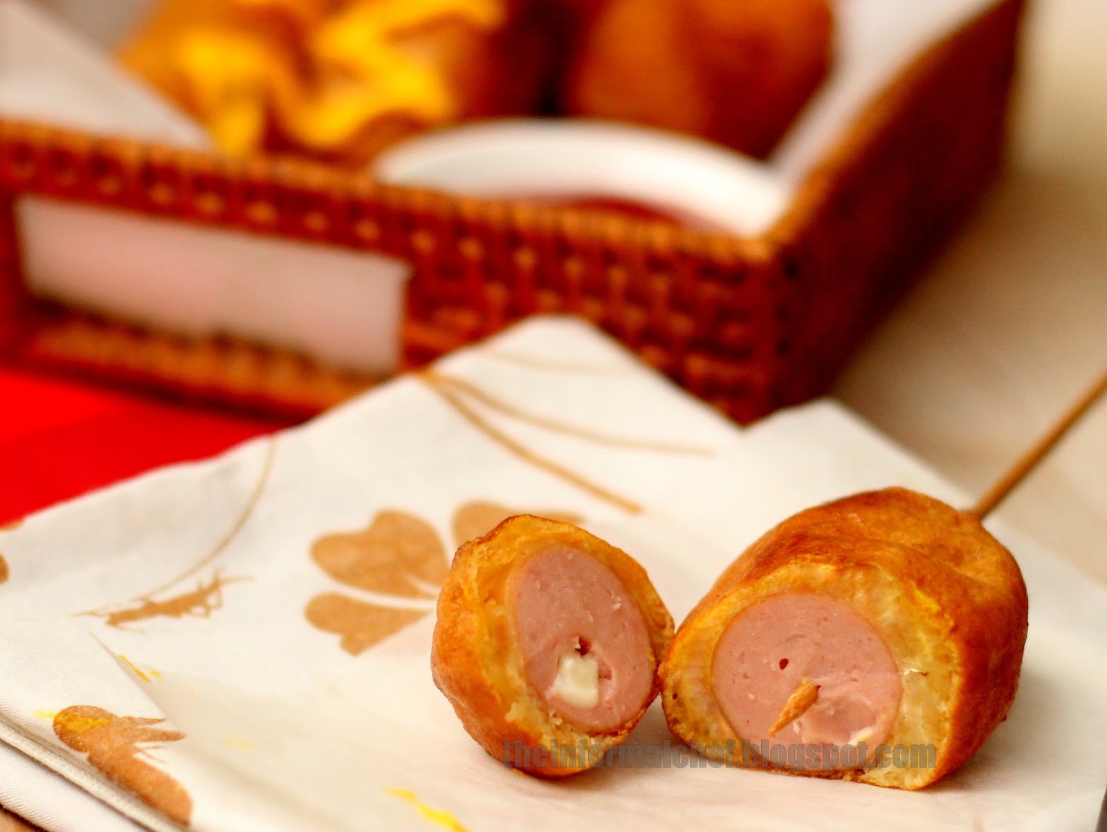 The Informal Chef Mini Corn Dog on a Stick 玉米热狗