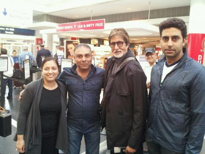 Aamir, Abhishek & Amitabh Bachchan in Chicago for Dhoom 3 shooting