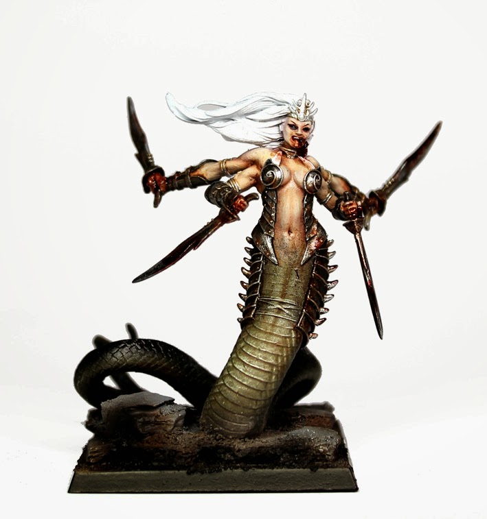 Showcase Chaos Daemons Slaanesh Daemon Prince Tale of Painters