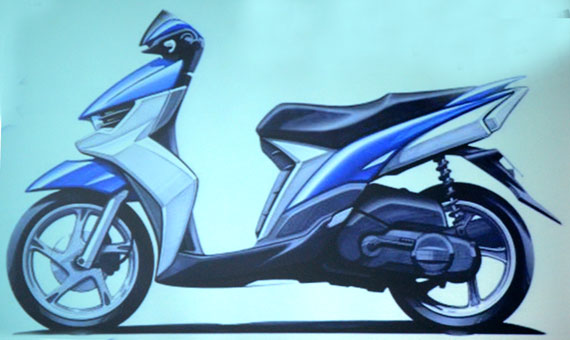 contoh modifikasi mio soul gt airbrush