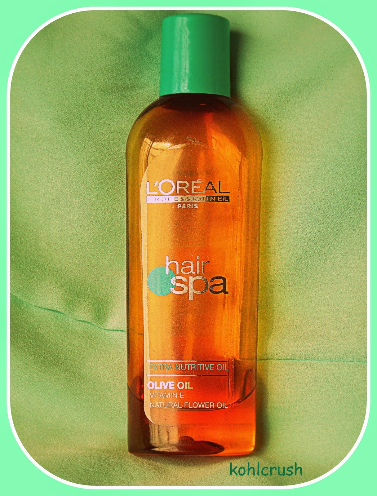 Kohlcrush L Oreal Hair Spa Olive Oil Worth A Shot