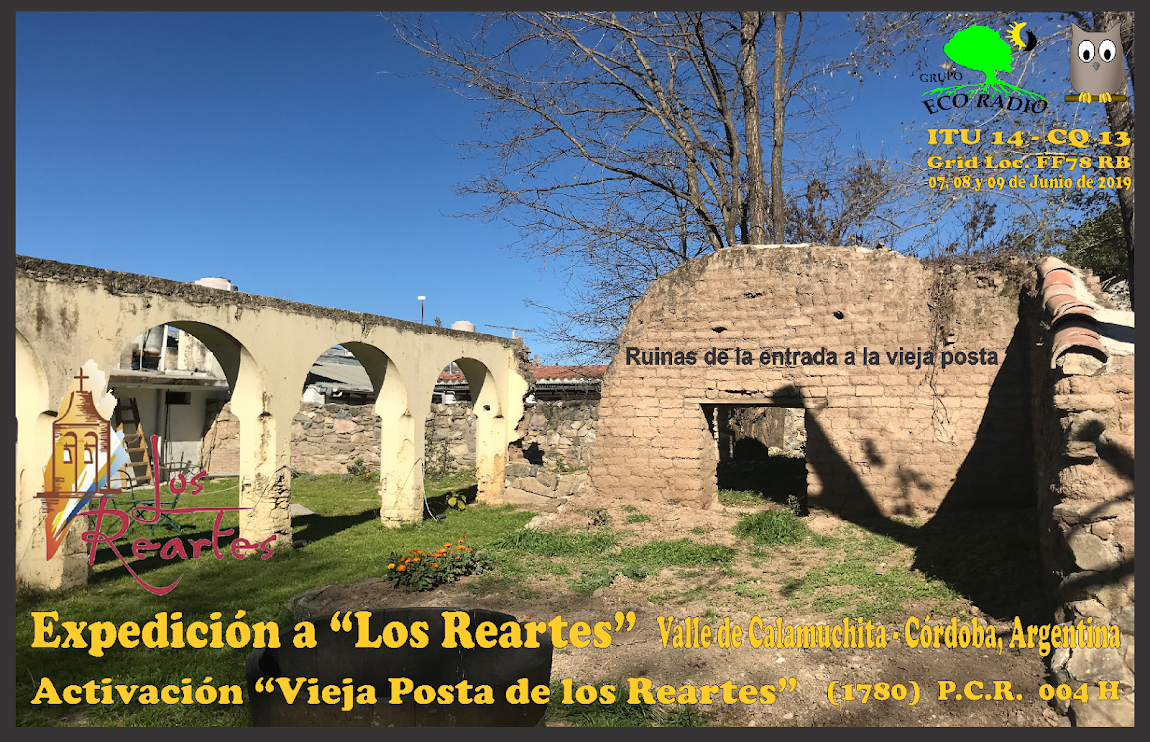 Expedición a Los Reartes Activación Antigua Posta de Los Reartes