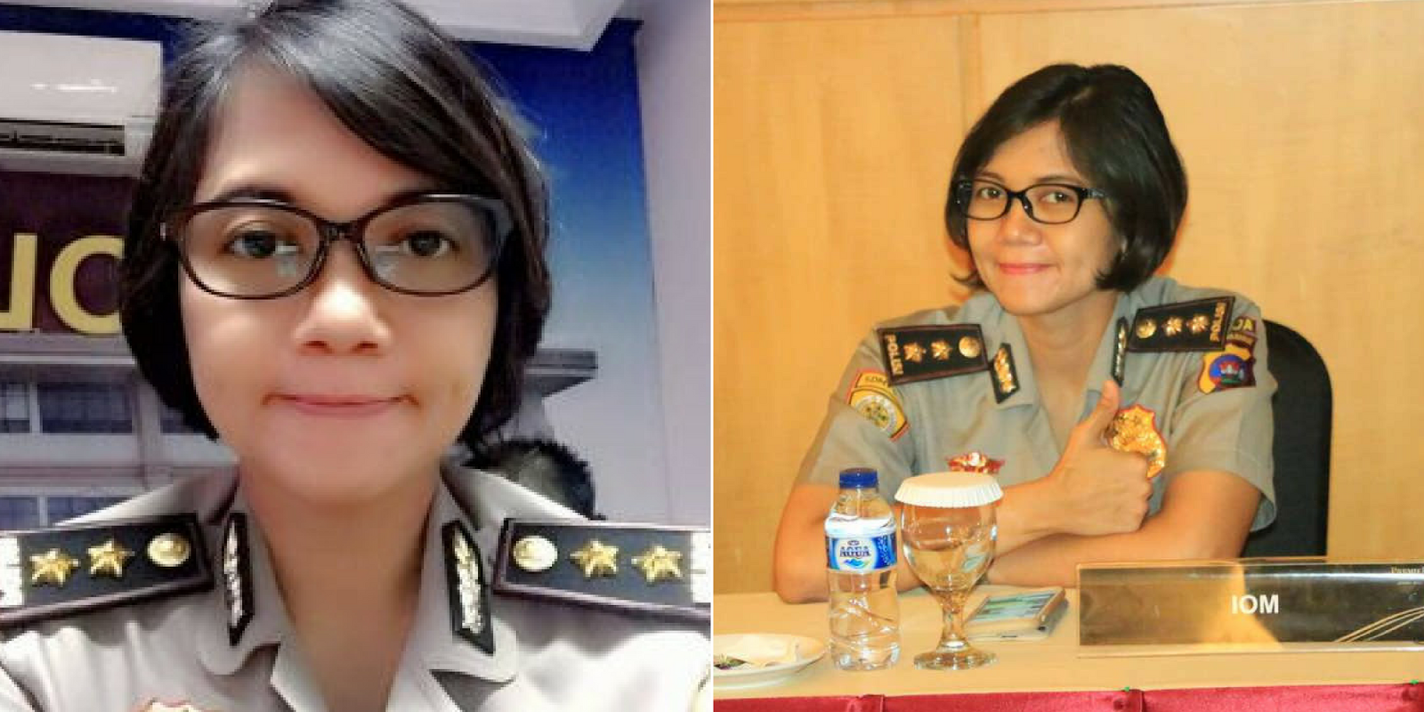 AKBP Dilia, Polwan Cantik ini Rela Tinggalkan Gaji Besar untuk Mengabdi