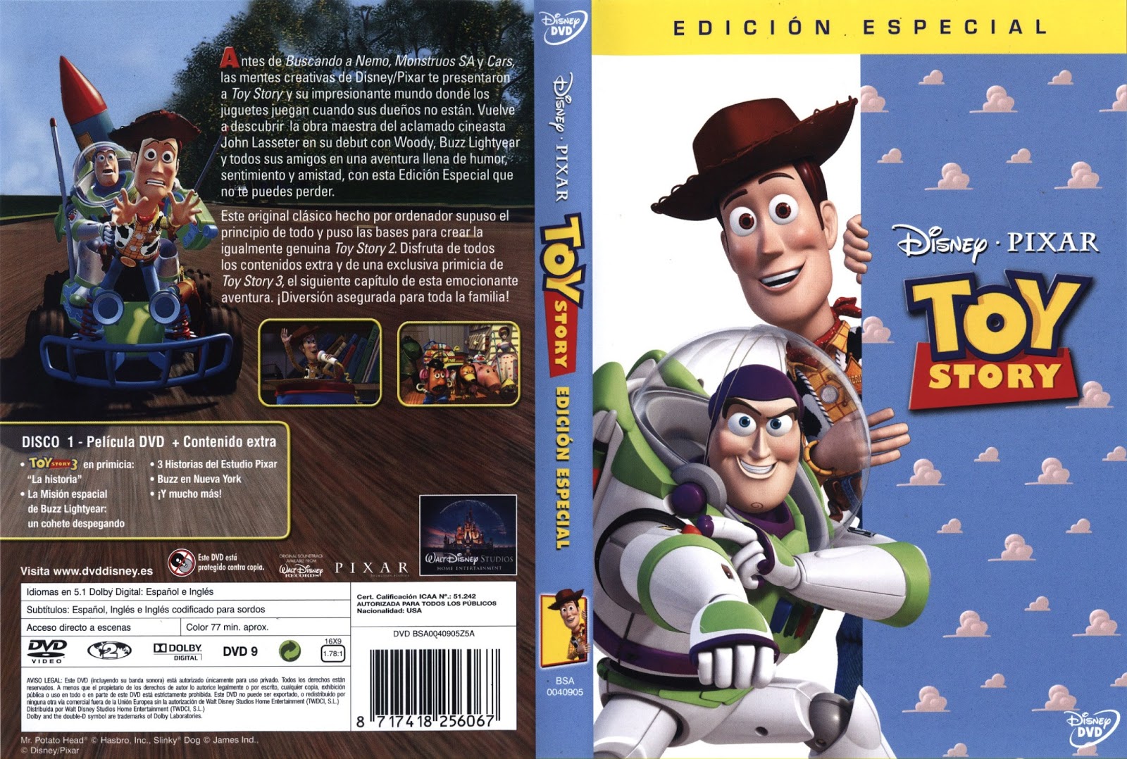 TÓMBOLA DISNEY Toy Story (Juguetes)