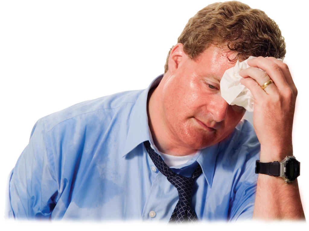 The Bimillennial Man The "S" in Summertime is for "Sweating"