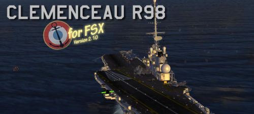 FSX Clemenceau Carrier V2 Clemenceau+V2-10