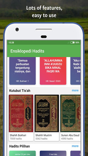 Download Ensiklopedi Hadits (versi Android & iOS)