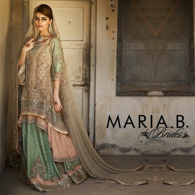 Maria B Brides Stylish Stunning Collection Wedding Dresses 2014