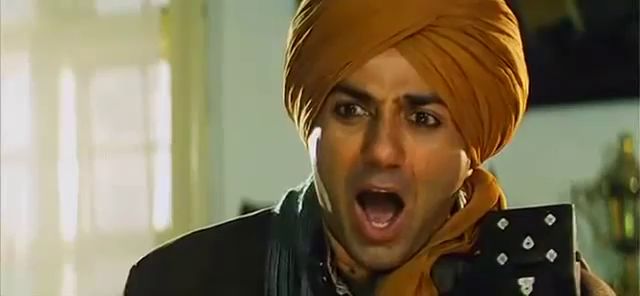 Screen Shot Of Hindi Movie Gadar Ek Prem Katha (2001) Download And Watch Online Free at worldfree4u.com