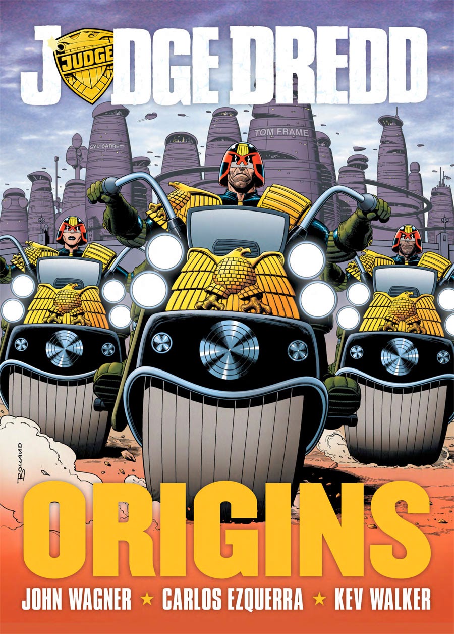 Portada "Origins" Juez Dredd
